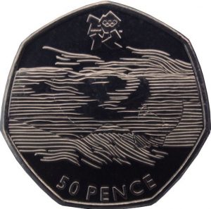 2011 Fifty Pence, London Olympic Coins 