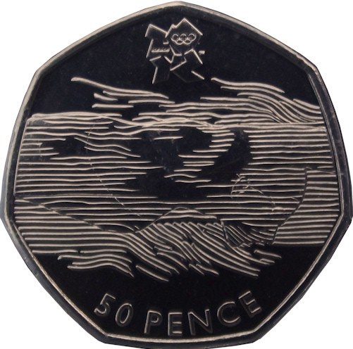 2011 Fifty Pence, London Olympic Coins | Check Your Change